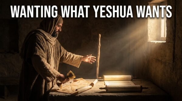 A man reading what Yeshua wants - NSS5