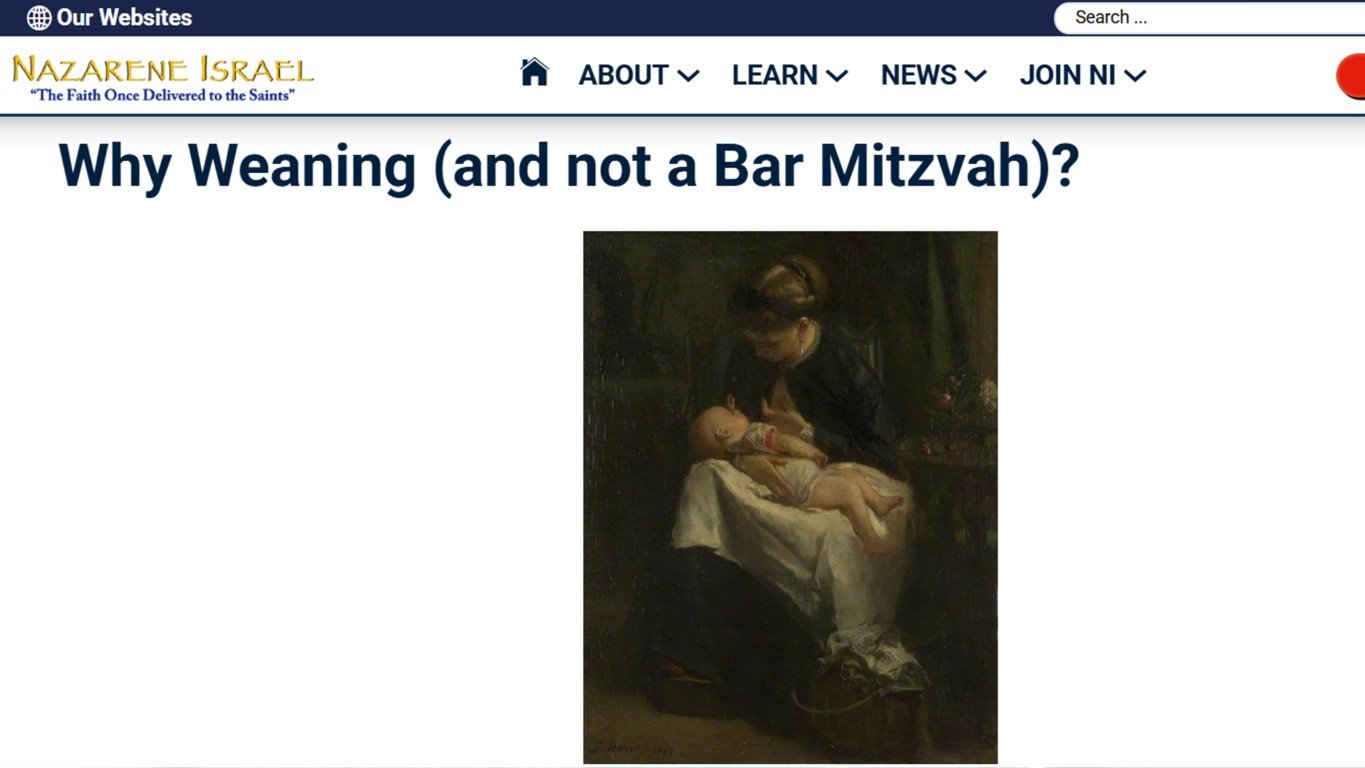 why-weaning-not-bar-mitzvah