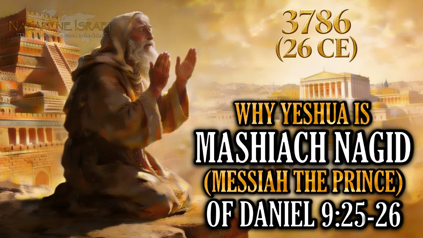 Why Yeshua is Mashiach Nagid