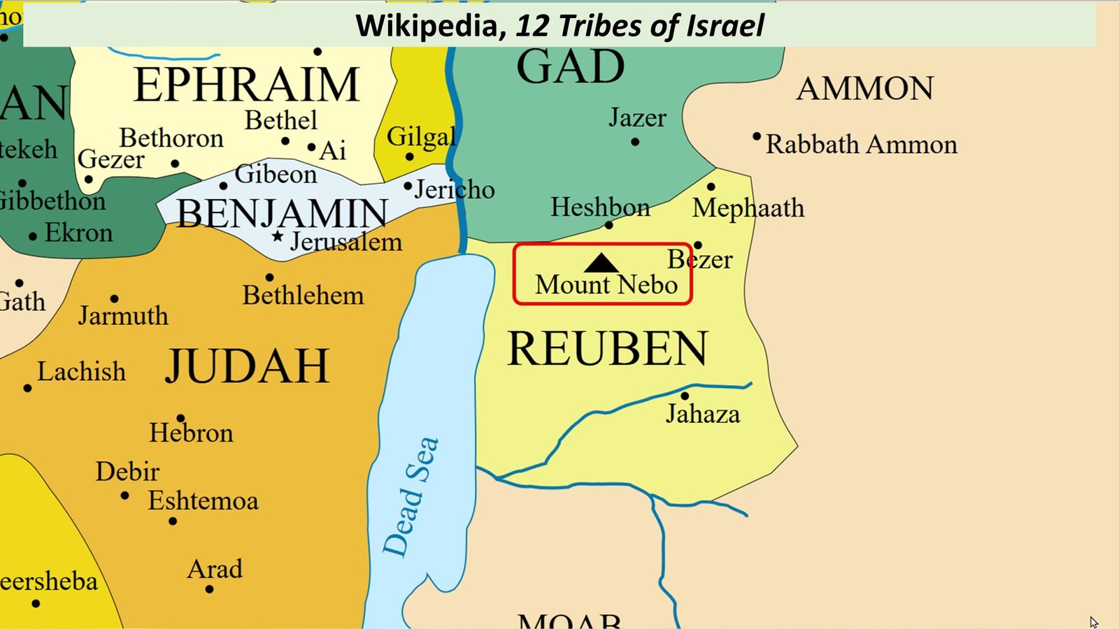 wikipedia-12 tribes-israel
