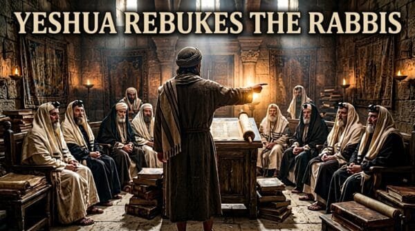 The Messiah Yeshua rebuking the rabbis for their religious hypocrisy - Nazarene Israel