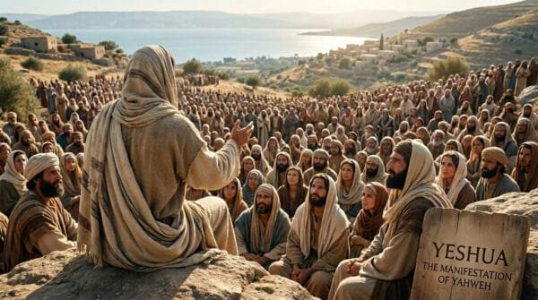 Sermon del monte de Yeshua - Cover Yeshua Manifestation of Yahweh - Nazarene Israel