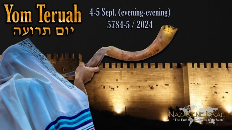 4 September 2024, 7th month feasts, biblical feasts, feasts of Yahweh, Firstfruits calendar, Yom Teruah, The Feast of Trumpets, Torah Calendar
